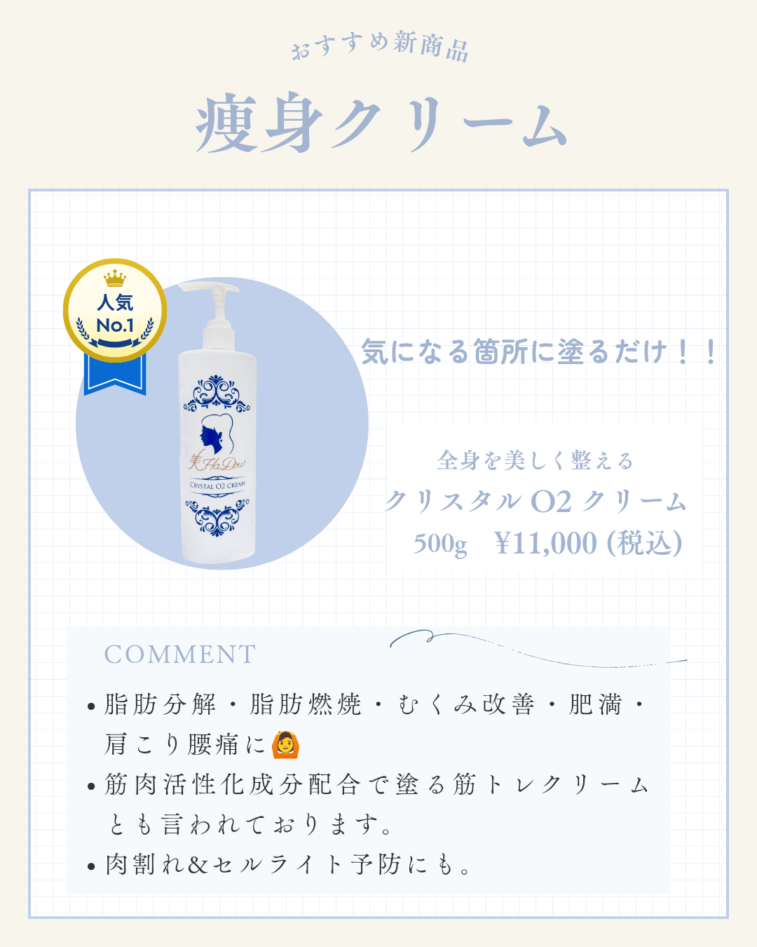 痩身クリーム
